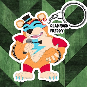 Llavero: Freddy Glamrock