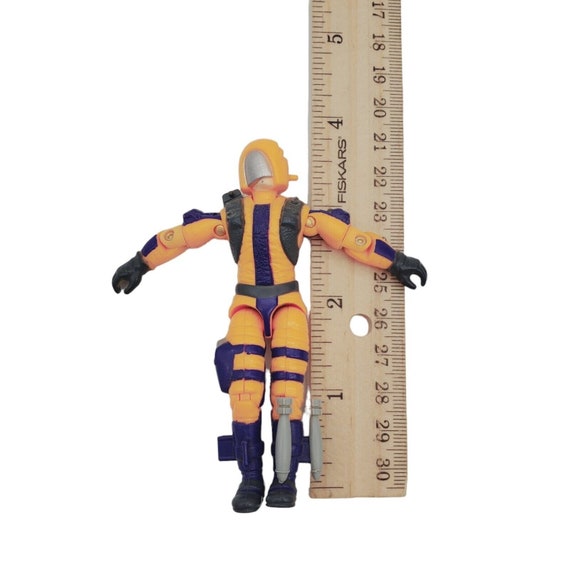 GI Joe 3.75 Action Figure Loose Heat Viper 1989 L4 VTG