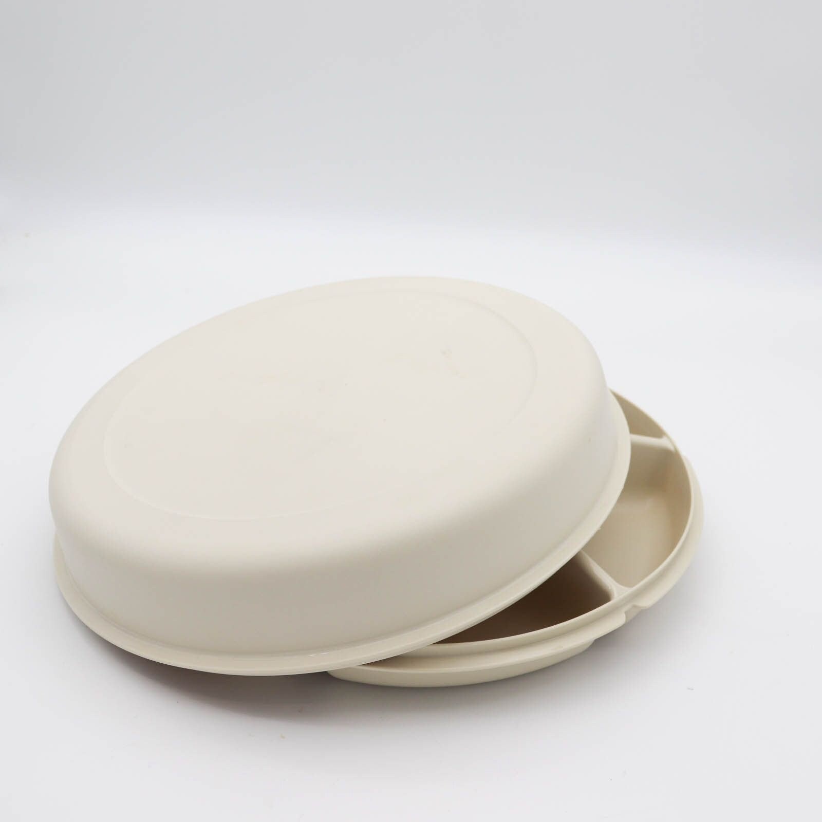 Tupperware Storage Container Divided Veggie Relish Party Tray Etsy