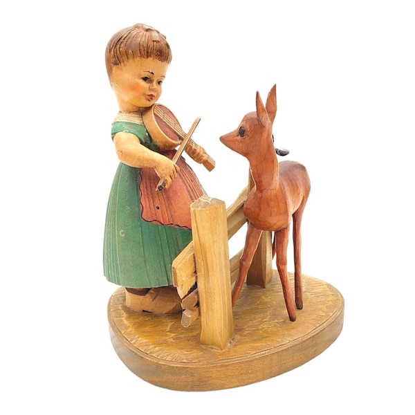 Italian Anri Hand Carved Figurines Etsy