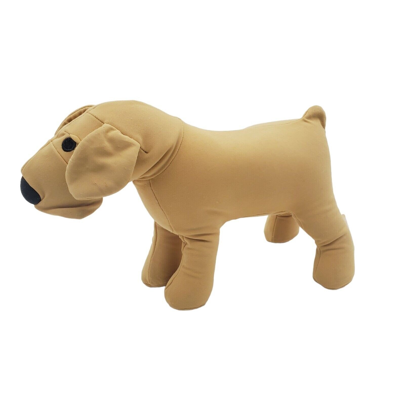 VTG Mogu Dog Plush Microbead Tan Pillow Shar Pei 12” Puppy Lab