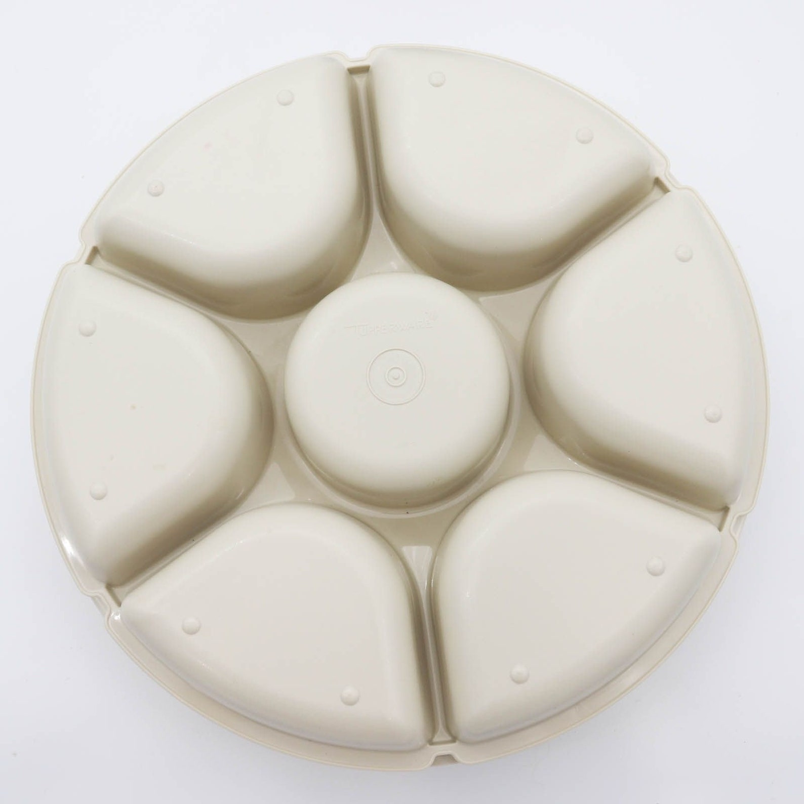 Tupperware Storage Container Divided Veggie Relish Party Tray Etsy