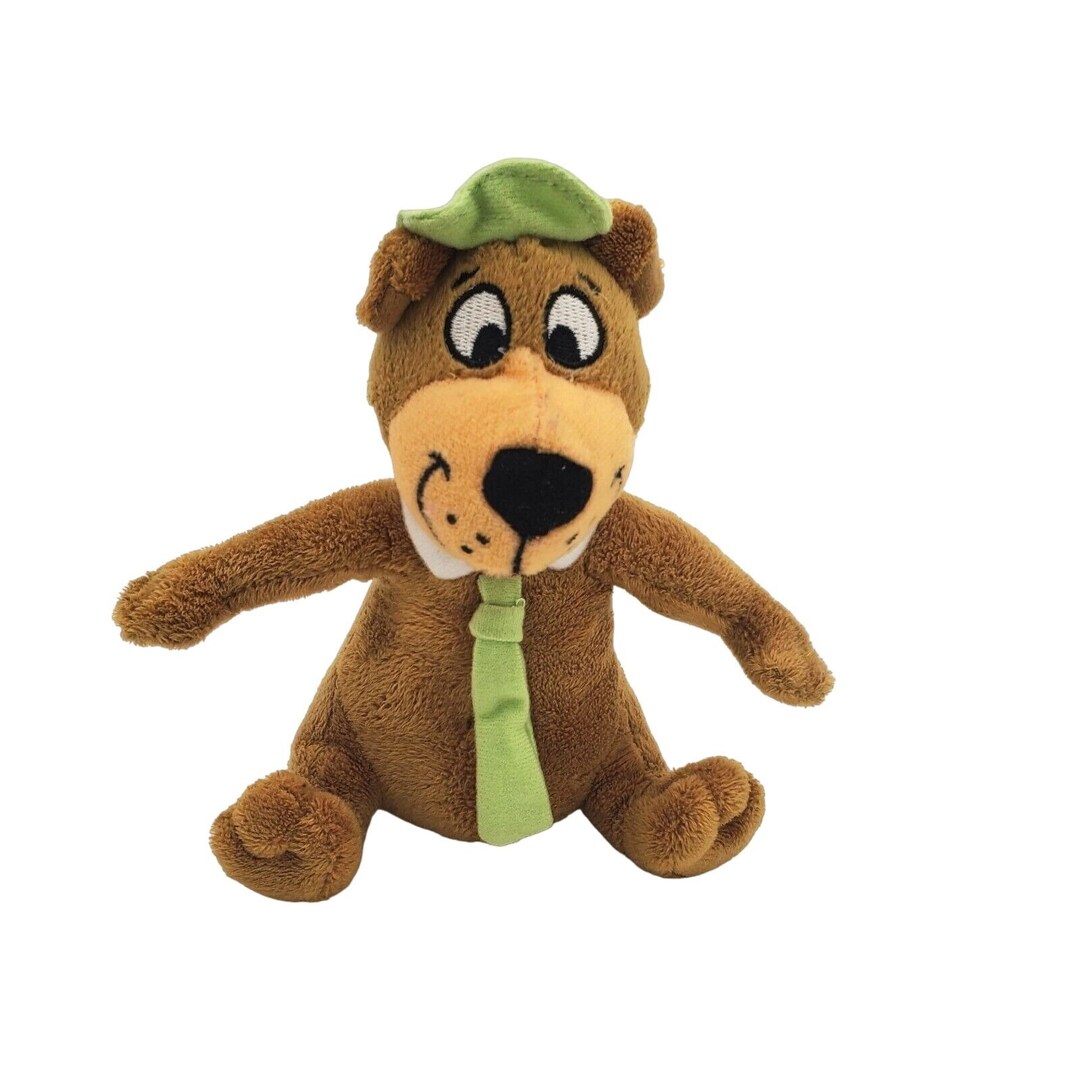 VTG Yogi Bear Plush Stuffed Animal Toy Mini Figure Hanna Etsy