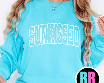 Sunkissed Sweatshirt, beach sweatshirt
