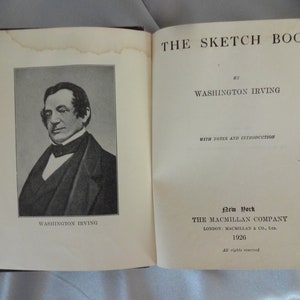 The Sketch Book, by Washington Irving