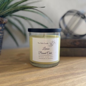 Lemon Pound Cake - Handmade Soy Candle