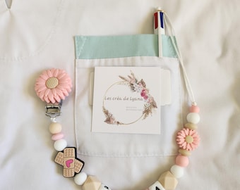 Clip para bolígrafo de blusa de enfermera