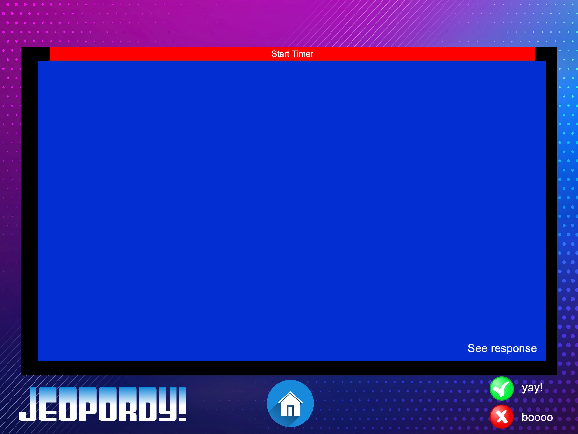 JEOPORDY Full Template Build Your Own Etsy