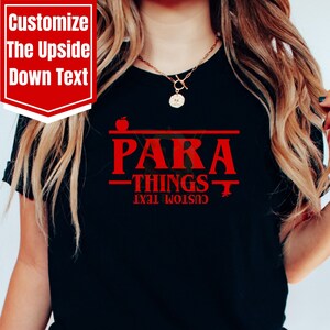 Personalisierte Paraprofessionelle Lehrer Shirt, Para Shirt, Grundschule Shirts, Lehrer Assistent, Lehrer Geschenk, Lehrer Shirts, Geschenk für Sie