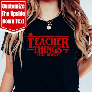 Personalized Teacher Things Shirt,FCS Teacher Shirt,Back to School Shirt,Middle School Teacher Shirt,Elementary School,Gift For Teacher