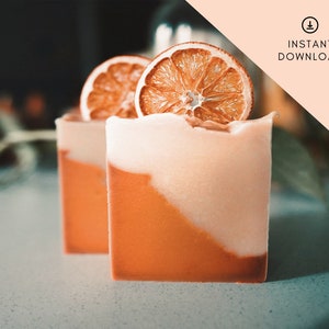 Orange Creamsicle Soap Recipe (All Natural)
