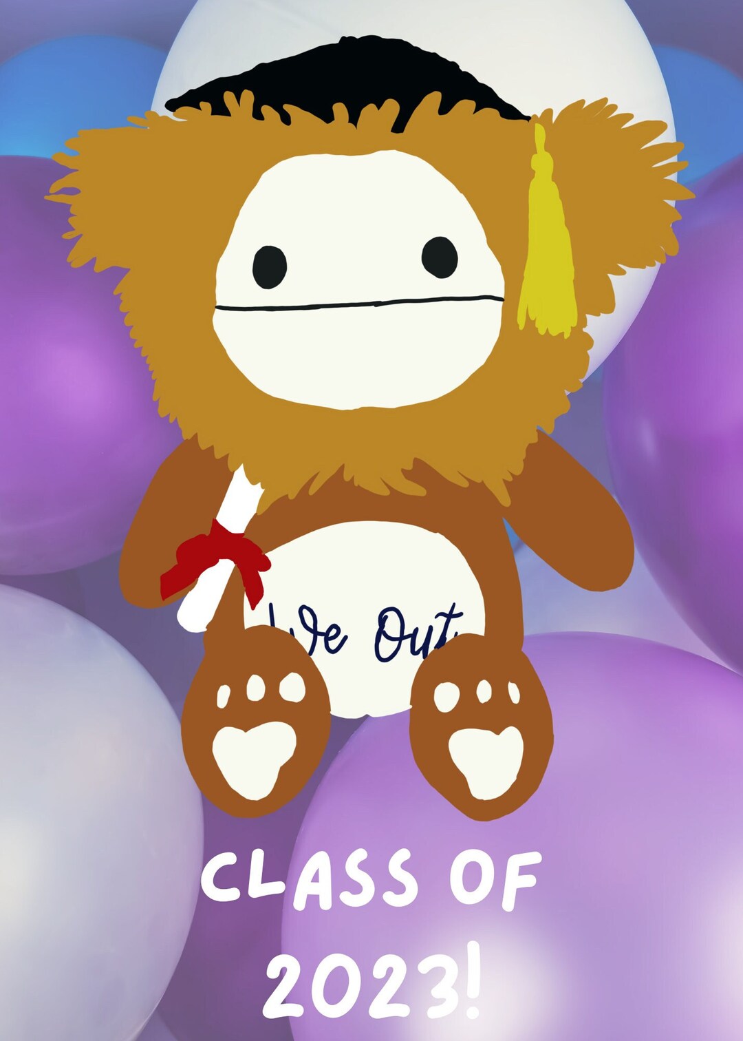 Printable Digital Download Squishmallow Graduation Greeting Etsy