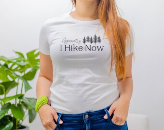 I Hike Now Shirt - Outdoors Shirt - Hiking Shirt - Backpacking - Camping - Mountains - Wonderlust- Adventure Tee - Womens Hiking T-shirt