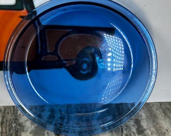 Pyrex Cobalt Blue Pie Plate Vintage 9”