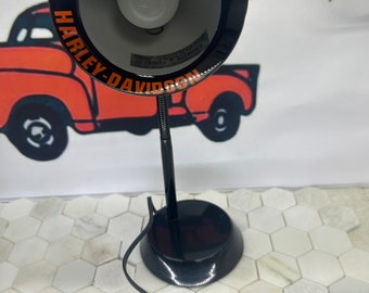 Harley Davidson Screamin Eagle Air Filter Ring Desk Lamp