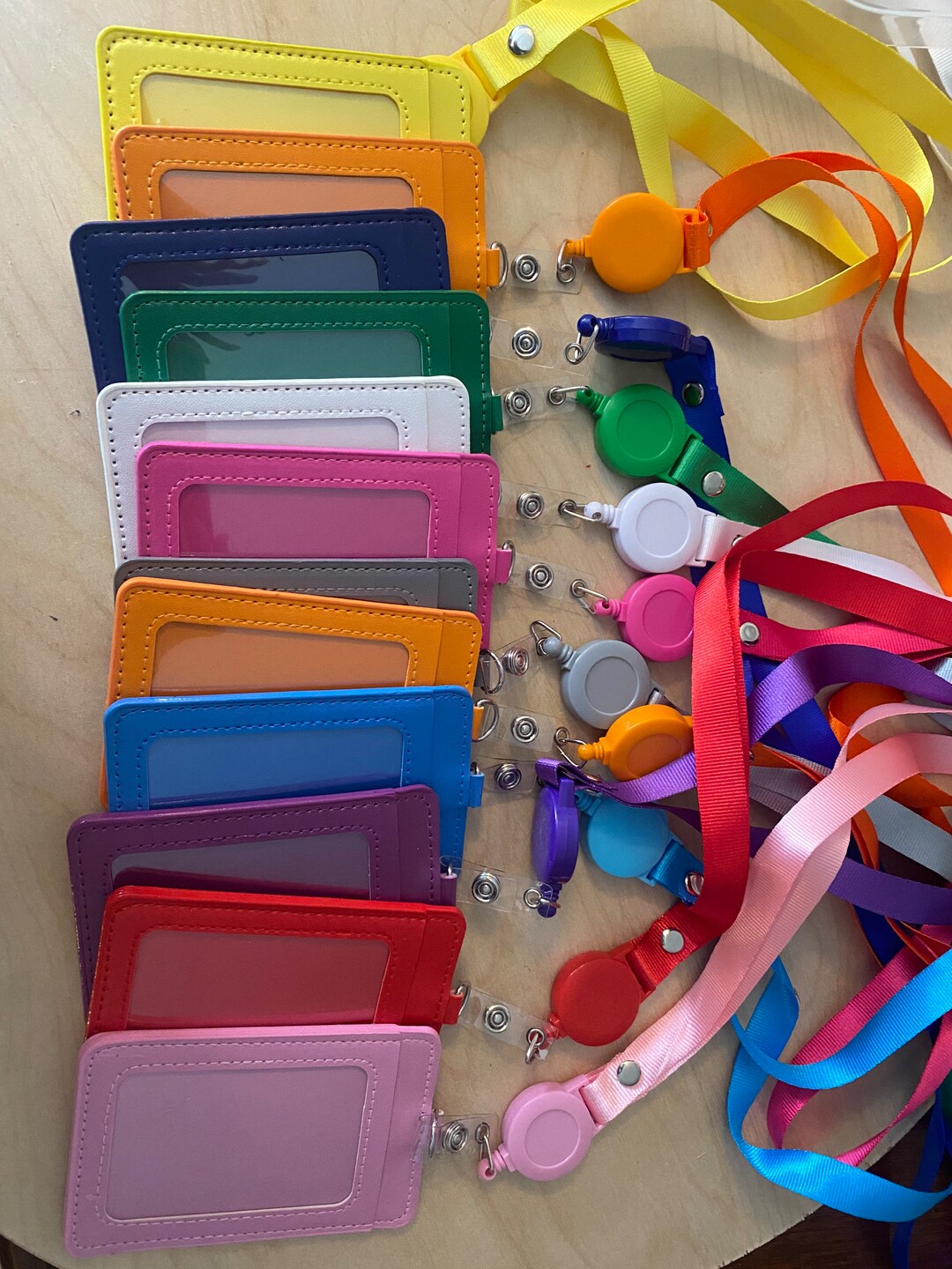 Lanyard With Retractable Reel Etsy