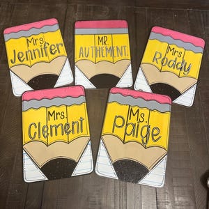 Painted Clipboard | Teacher Clipboard | Teacher Gift | Personalized Teacher Clipboard | Teacher Appreciation | End of School Year Clipboard