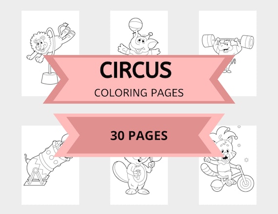 Circus Animal Printables