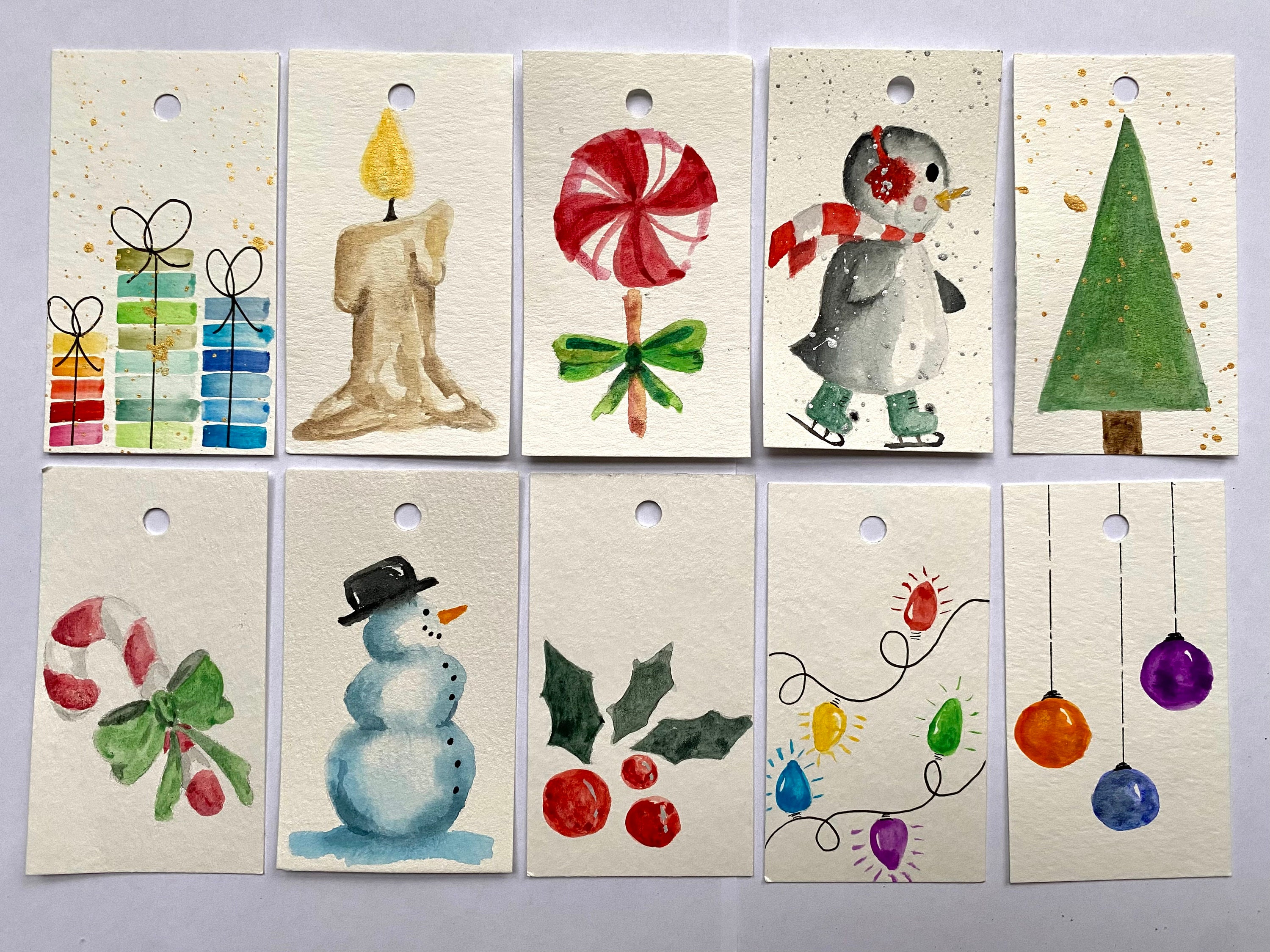 homemade-watercolor-christmas-gift-tags-etsy