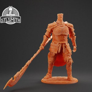 Champion Gundyr FANMADE - Multiple Sizes Available! - 8K Resin Based Miniature - STL Smith