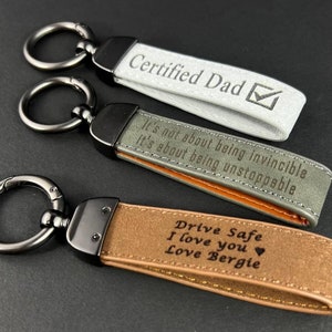 Customize Everyday Accessory Personal Item With Text Logo Name Group Apparel Personalized Leather Keychain Logo Name Bulk Discount Low Price