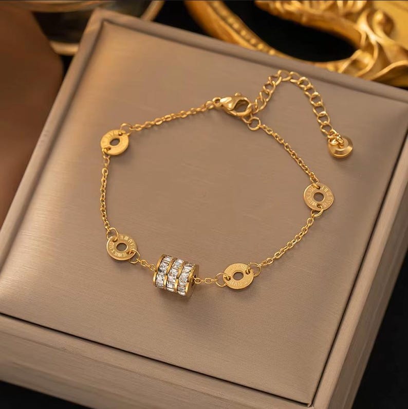 Christmas Special Price 18K Gold Plated Unique Design Custom Size