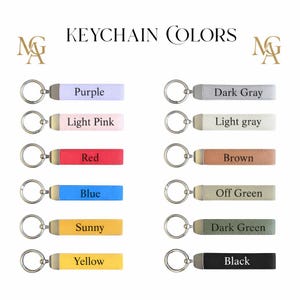 Bulk Personalized Keychains – Custom Leather Keychain Pack, Wedding ...