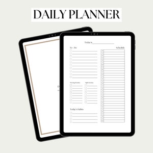 Daily Planner | GoodNotes and Notability