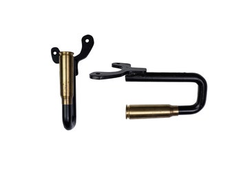 Jeep Interior Grab Handles Solid Steel Metal  - 20mm Brass Cannon Shell - Jeep Wrangler TJ 1997-2003