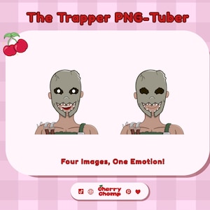 DbD Trapper PNG Tuber - Evan MacMillan vtuber - Twitch Youtube Kick streaming reactive images