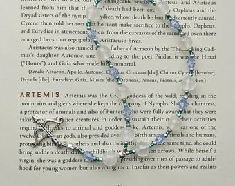 Small Artemis Prayer Beads - Moonstone