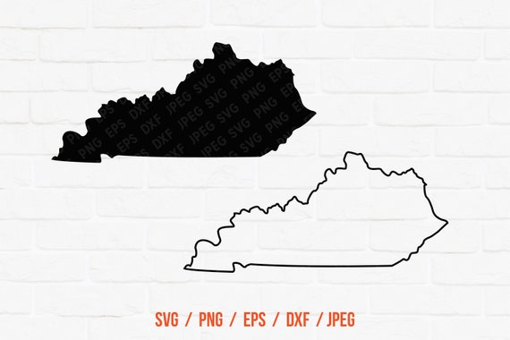Kentucky Svg Kentucky State Svg File Files for Cricut - Etsy