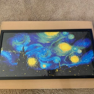 Finished Diamond Painting - Starry Night
