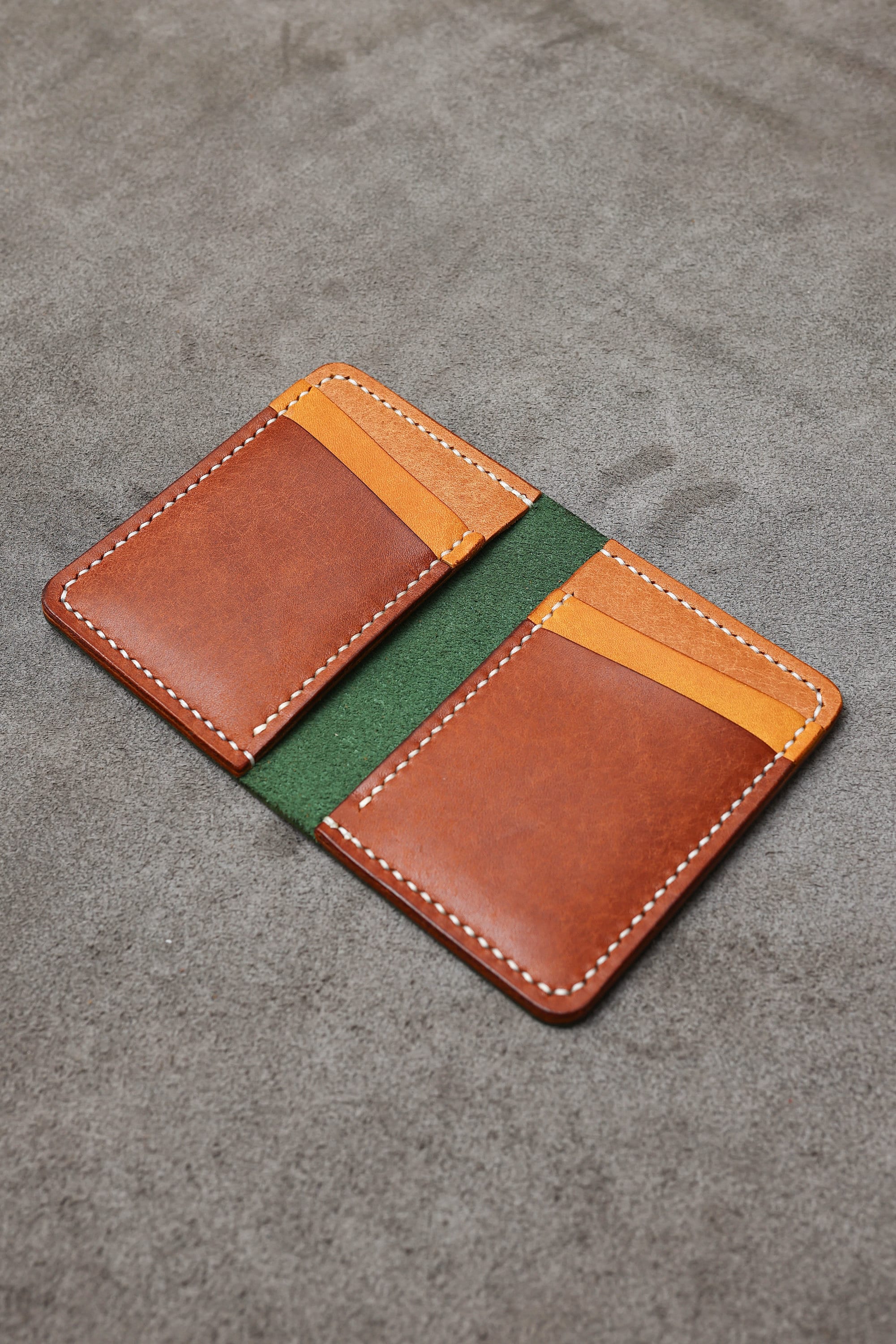 ☆LEMASQUE☆ Dow Soft Women's Leather Card Wallet Fog Green MUSINSA | LEMASQUE Doe Soft Women's Leather Card Wallet Fog