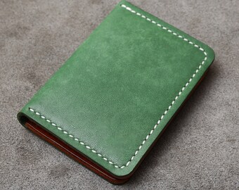 Leather Wallet / Leather Card Holder / Slim Leather Wallet