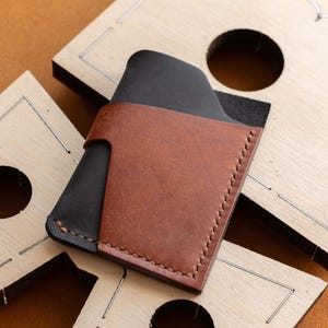 Leather Wallet Cutting Die: Steel Press Knife for DIY Leathercraft