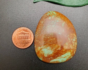 Big Number 8 Turquoise Cabochon | Turquoise For Making Jewelry | Turquoise Gemstone | Turquoise Cab | Nevada Turquoise #8 | Stock #006