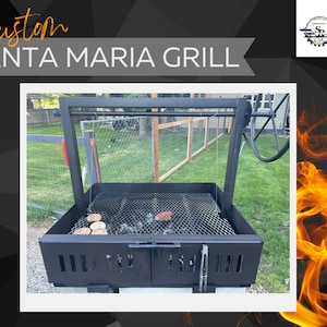 Extreme Duty Grill Pit: Santa Maria Style