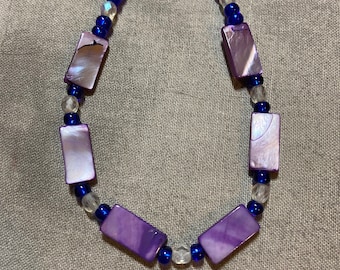 Purple Shell Bracelet