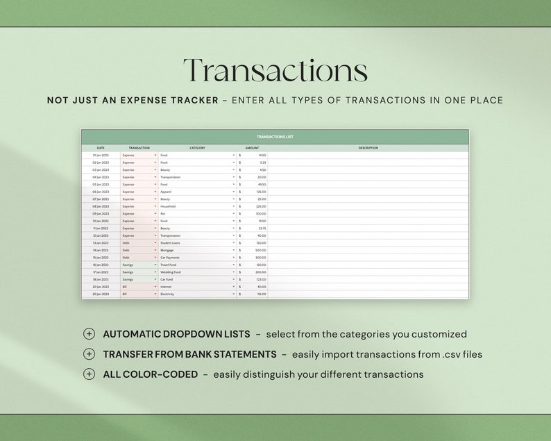 Budget Planner Google Sheets Monthly Budget Spreadsheet Excel Weekly Paycheck Budget Template Biweekly Budgeting by Paycheck Expense Tracker image 5