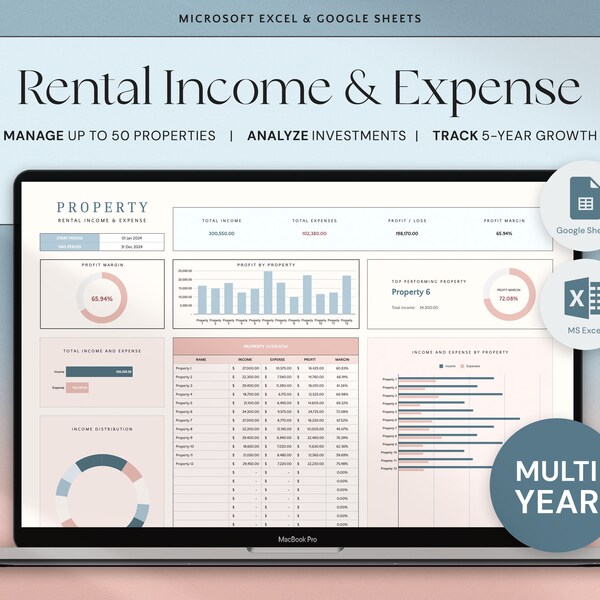 Landlord Property Rental Spreadsheet Template for Google Sheets Landlord Property Rental Spreadsheet Template for Google Sheets