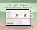 Budget Planner Google Sheets Monthly Budget Spreadsheet Excel Weekly Paycheck Budget Template Biweekly Budgeting by Paycheck Expense Tracker