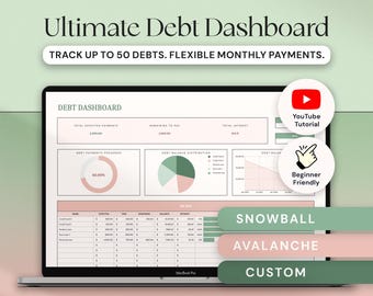 借金返済トラッカー Googleスプレッドシート用借金雪崩計算ツール | 借金返済プランナー ローントラッカー クレジットカード返済カスタムチャート