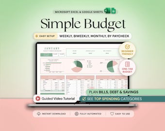 Budget Planner Google Sheets Monthly Budget Spreadsheet Excel Weekly Paycheck Budget Template Biweekly Budgeting by Paycheck Expense Tracker