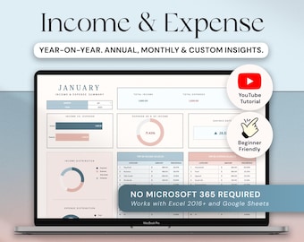 Income and Expense Tracker Spreadsheet Personal Financial Planner Excel Spreadsheet Monthly Expense Tracker Google Sheets Template Finance