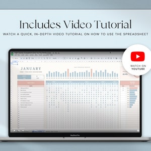 Hoja de cálculo de seguimiento de hábitos Hojas de cálculo de Google Plantilla de Excel Planificador de hábitos diario Seguimiento de objetivos Planificador de objetivos de hábitos semanales Rutina de hábitos mensuales imagen 10