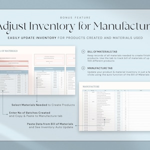Inventory Tracker Spreadsheet Small Business Inventory Template Google Sheets Excel Inventory Management Inventory Log List Order Tracker image 7