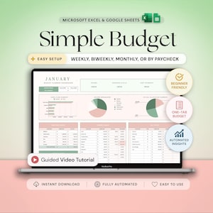 Budget Planner Google Sheets Monthly Budget Spreadsheet Excel Weekly Paycheck Budget Template Biweekly Budgeting by Paycheck Expense Tracker