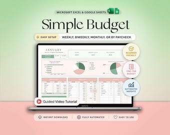 Budget Planner Google Sheets Monthly Budget Spreadsheet Excel Weekly Paycheck Budget Template Biweekly Budgeting by Paycheck Expense Tracker