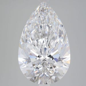 6.54 CT Pear Loose Lab Grown Diamond | E Color | VS2 Clarity